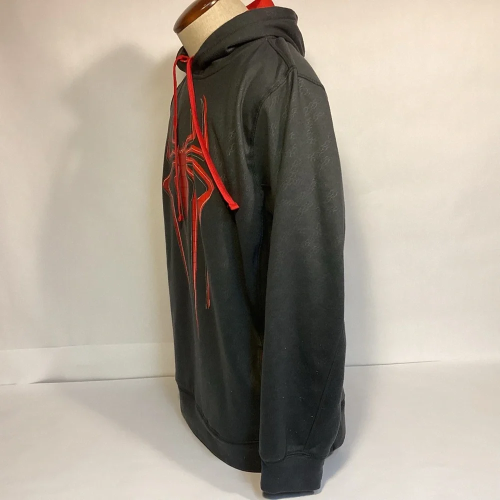 Marvel Spider-Man 2 Men’s Hoodie with large spider Size XL - Picture 5 of 10